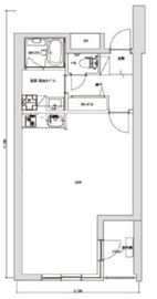 ボルト麻布十番レジデンス 205 間取り図