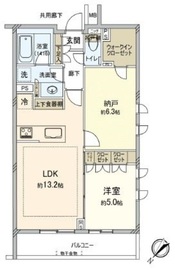 オープンレジデンシア文京六義園 2階 間取り図