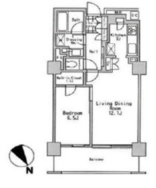 パークコート神宮前 The Forest 320 間取り図