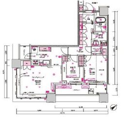 目黒第一マンションズ 1209 間取り図