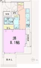 清澄白河レジデンス壱番館 204 間取り図