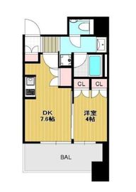 大崎ガーデンレジデンス 825 間取り図