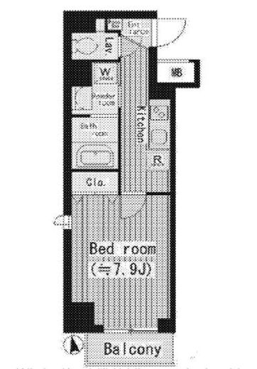 プルメリアレジデンス大森 205 間取り図