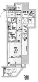 メイクスデザイン芝公園 11階 間取り図