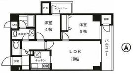 カルチェ恵比寿 704 間取り図