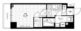 ステージファースト両国2アジールコート 3階 間取り図