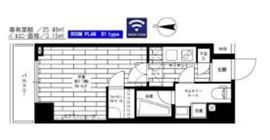 ステージファースト両国2アジールコート 4階 間取り図