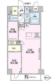 ステージファースト両国2アジールコート 3階 間取り図