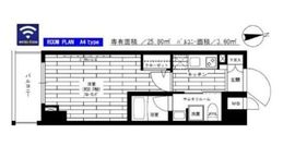 ステージグランデ上野松が谷 4階 間取り図