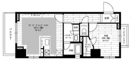 ステージグランデ上野松が谷 3階 間取り図