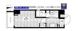 ステージグランデ上野松が谷 5階 間取り図