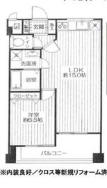 インペリアル広尾 7階 間取り図
