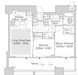 大崎ガーデンレジデンス 1815 間取り図