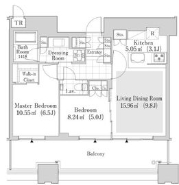 大崎ガーデンレジデンス 1812 間取り図