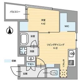 パークルール神田司町ロンド 202 間取り図