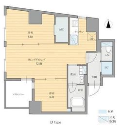 パークルール神田司町ロンド 301 間取り図