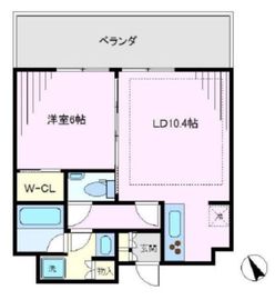 大崎ガーデンレジデンス 12階 間取り図