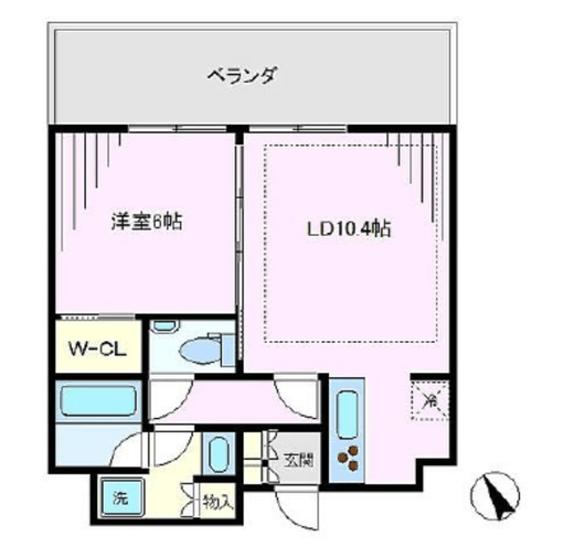 大崎ガーデンレジデンス 1218 間取り図