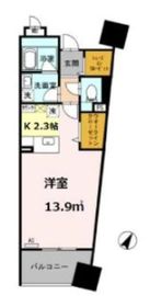 ロイヤルパークスシーサー南千住 406 間取り図