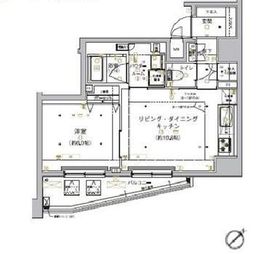 アルテシモプリマ 10階 間取り図