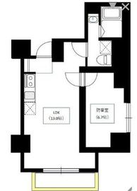 ベルカント浅草蔵前 201 間取り図