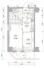 レアライズ新御徒町 6階 間取り図
