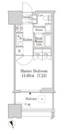 大崎ガーデンレジデンス 104 間取り図