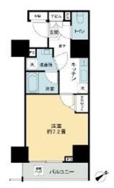 アクサス汐留 10階 間取り図