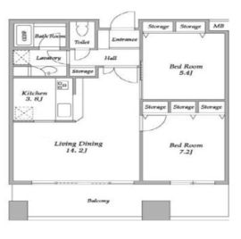 A-PLACE新橋 903 間取り図