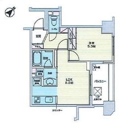 エコロジー柳橋レジデンス 2階 間取り図