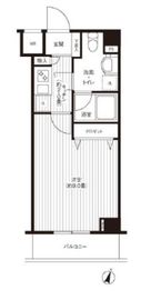 グランハイツ東中野 307 間取り図