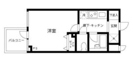 プライムアーバン飯田橋 1406 間取り図