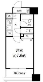 スペーシア秋葉原 1105 間取り図