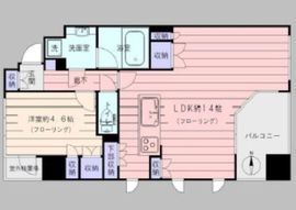 パレ・ソレイユ日本橋三越前 2階 間取り図