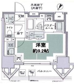 シティハウス目黒ザ・ツイン 6階 間取り図