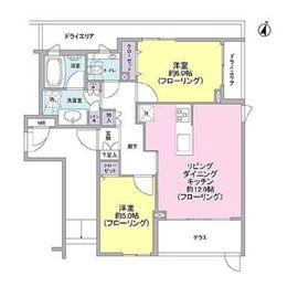 ロイヤルシーズン新宿柏木 1階 間取り図