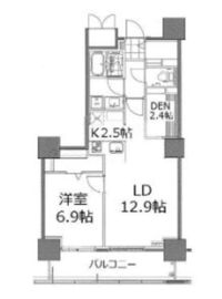 ロイヤルパークスタワー南千住 1713 間取り図