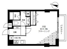 FLEG目黒平町 022 間取り図