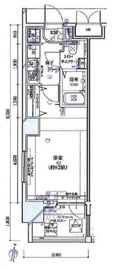 ガリシア九段下ライズ 3階 間取り図