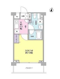 サンピエス桜新町 403 間取り図