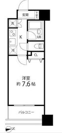 スペーシア秋葉原 1405 間取り図