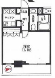 カスタリア門前仲町2 803 間取り図