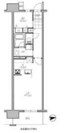 ロイヤルパークス西新井 529 間取り図