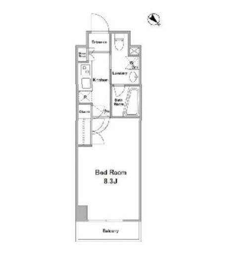 ケリア西馬込アジールコート 114 間取り図