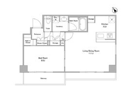 ケリア西馬込アジールコート 111 間取り図