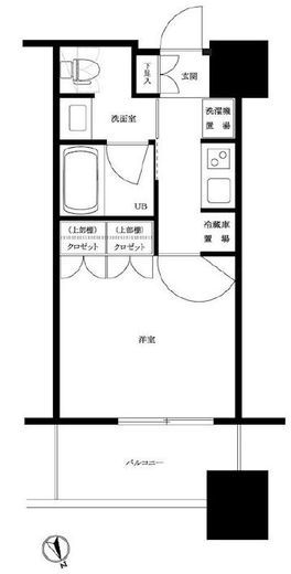 大崎ガーデンレジデンス 923 間取り図