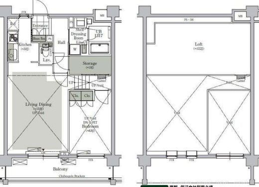 パークキューブ西ヶ原ステージ 528 間取り図