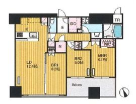 大崎ガーデンレジデンス 706 間取り図