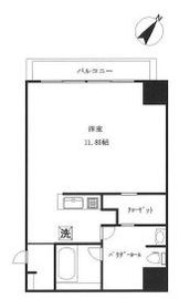 東麻布アパートメント 403 間取り図