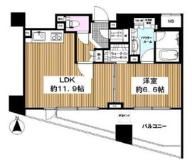 シティハウス代々木ステーションコート 13階 間取り図
